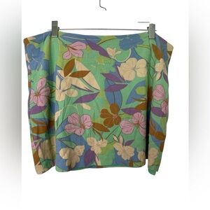 Sanctuary Easy Floral Mini Skirt NWOT size 14